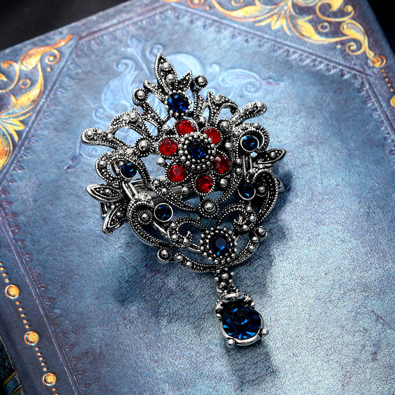 Large Brooch Royal Badge, Unisex Coat Corsage